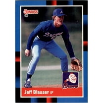 1988 Jeff Blauser Donruss Baseball Card #513