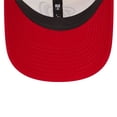thumbnail image 5 of Men's New Era White/Red Washington Nationals Team Stripe Trucker 9FORTY Snapback Hat, 5 of 6