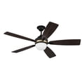 thumbnail image 1 of Ventilador de techo Craftmade FRS52FBSB5 Fresco 52 LED, 1 of 4