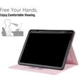 thumbnail image 6 of SaniMore for iPad 10th Generation 10.9" 2022 Case, PU Leather Case with Card Slot & Kickstand Pencil Holder Shockproof Protective Case for iPad 10th Generation Women Men, Pink, 6 of 8