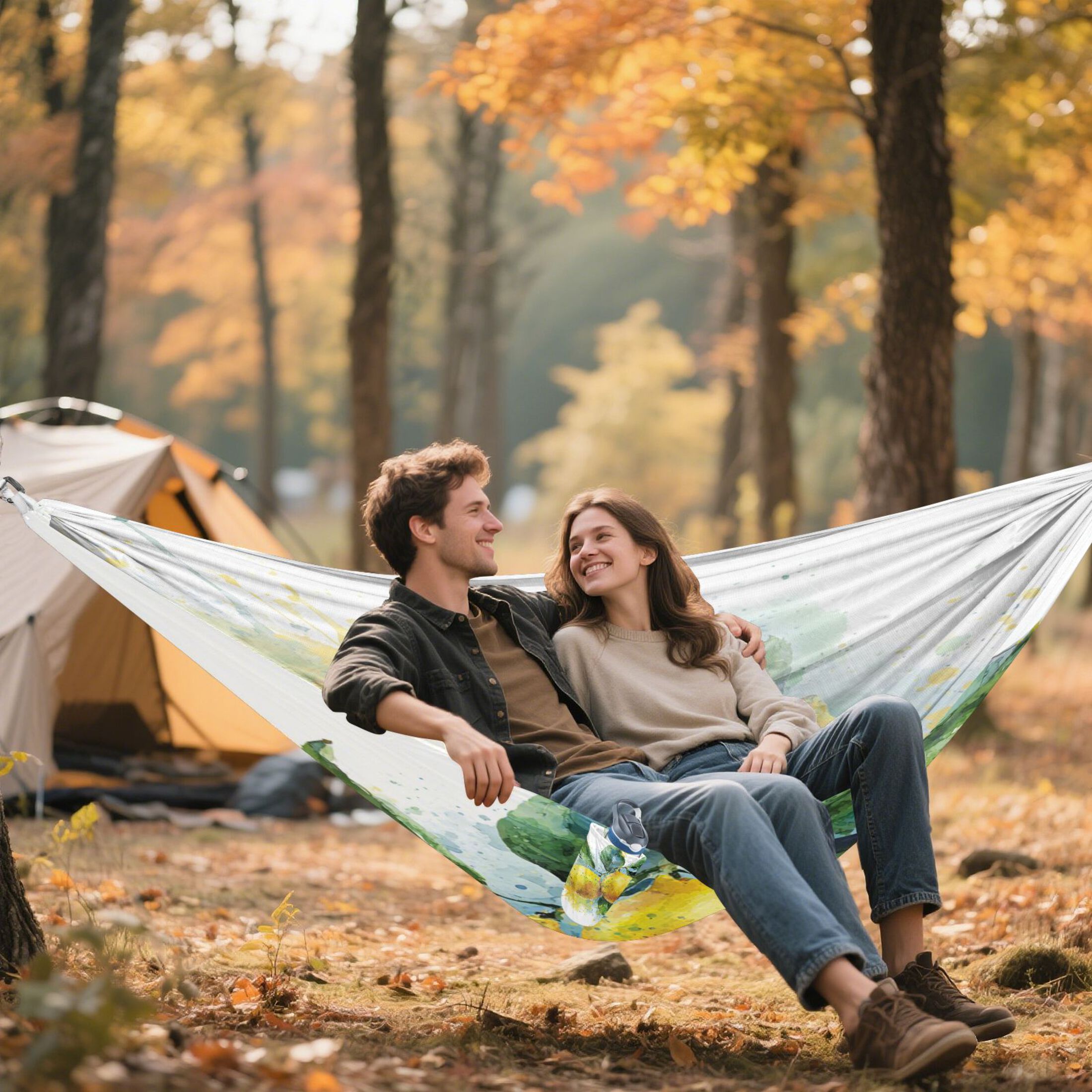 Hammock Camping Hammock Nylon Portable Hammock Travel Camping Hammock Lemon