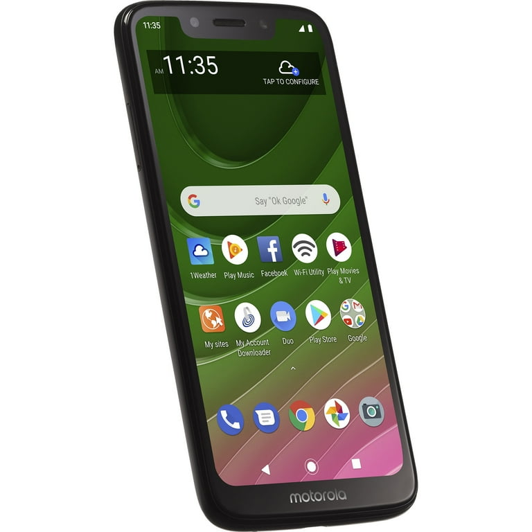ANDROID - Moto G7 ブラック ほぼ新品 Total Wireless Motorola Moto G7 Optimo, 32GB, Black- Prepaid