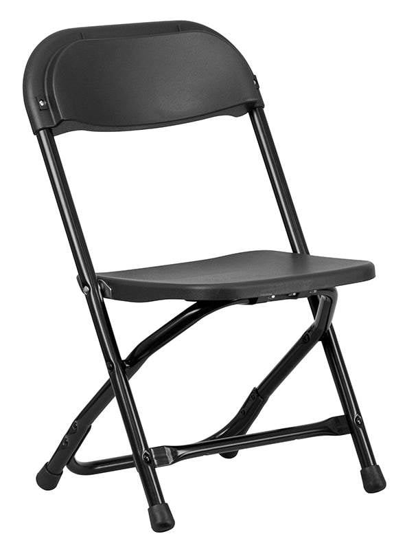 kids white folding chairs