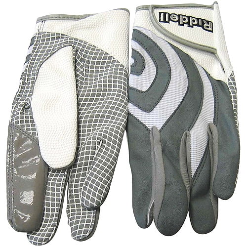 New Riddell Stealthtac Gloves Youth Medium Black White Football Gloves 