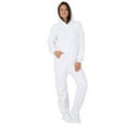 thumbnail image 4 of Footed Pajamas - In The Clouds Adult Hoodie Chenille One Piece - Adult - Small Plus/Wide (Fits 5'3 - 5'6"), 4 of 5