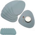 thumbnail image 1 of Ensemble de 6 Sets de Table Antidérapants Lavables Résistants à la Chaleur en PVC pour Table à Manger Bleu, 1 of 4