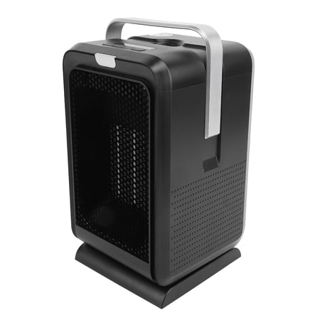 Space Heater with Quiet Thermostat and Remote Control, Fast Heating 1500W Portable Electric Space Heater for Desk Bedroom Bathroom, 16 inches / 40.6 cm