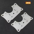 thumbnail image 1 of Furniture Hinge Repair Plate for Kitchen Cabinets Stainless Steel Cupboard Drawer Window Door Hinges Repair Kit Fittings, 1 of 4