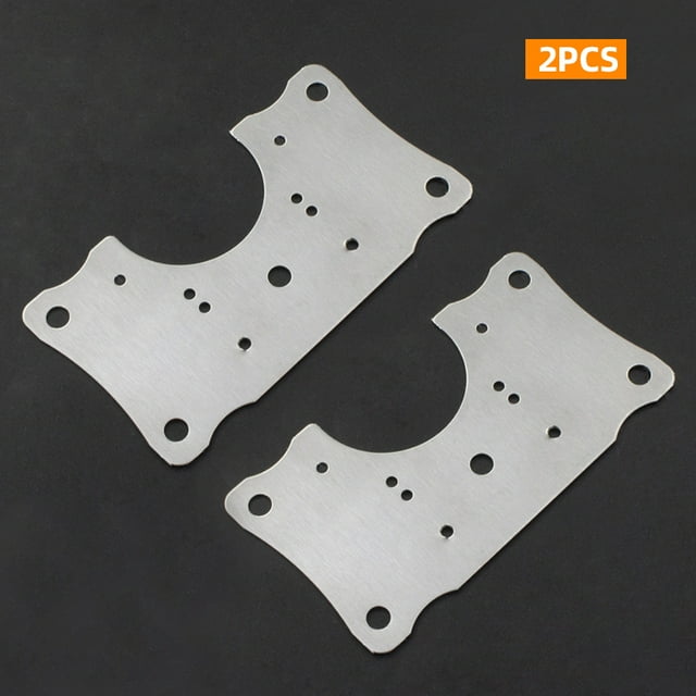 Furniture Hinge Repair Plate for Kitchen Cabinets Stainless Steel Cupboard Drawer Window Door Hinges Repair Kit Fittings
