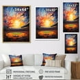 thumbnail image 4 of Designart "In Spotlight Sport Stadium wall art IX" Cityscapes Floater Framed Canvas Art Print, 4 of 7