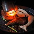 thumbnail image 3 of Handheld Searing Melting Flamethrower, Double Baking Grid Culinary Torch Attachment Easy Cleaning Smokeless 304 Stainless Steel  For Baking Tool, 3 of 8