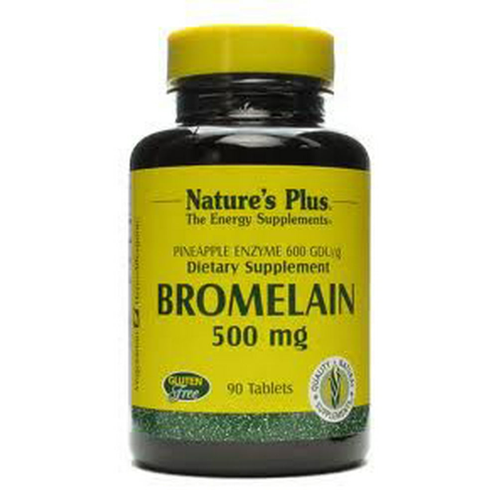 Nature's Plus Bromelain 500 mg tab 90