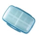 thumbnail image 2 of Estuche portátil grande para medicamentos con 8 ranuras, caja para guardar pastillas, resistente al agua, azul Yuyangstore Estuche de almacenamiento de tabletas, 2 of 8