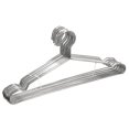 thumbnail image 3 of Perchas de alambre, paquete de 20 perchas de metal resistente de acero inoxidable para ropa, 17,7 pulgadas, 3 of 5