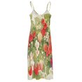 thumbnail image 5 of Various Fruits Design Sleeveless Dress Woman Fashion Long Dresses Women's Summer Suit Dress 2025, 5 of 7