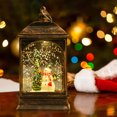 thumbnail image 6 of Dopebox Christmas Decoration Storm Lantern, Christmas Snow Globe Lantern Lighted Christmas Snow Globes Christmas Storm Lantern with Swirling Glitter, Xmas Gifts for Kids Adults (B), 6 of 8