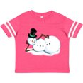 thumbnail image 3 of Inktastic Sassy Snowman in Top Hat Boys or Girls Toddler T-Shirt, 3 of 5