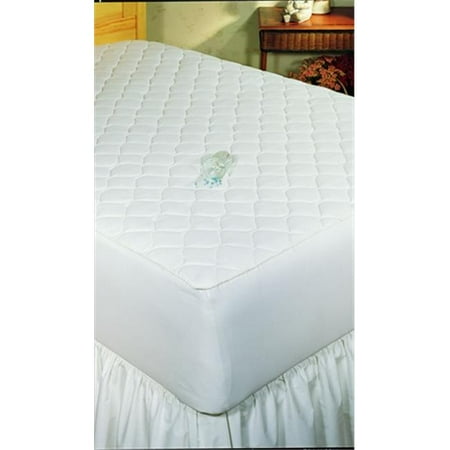 Bargoose Home Textiles 16031 Twin Fitted Quilted Waterproof Mattress Pad - 4 ply - 39x75x16