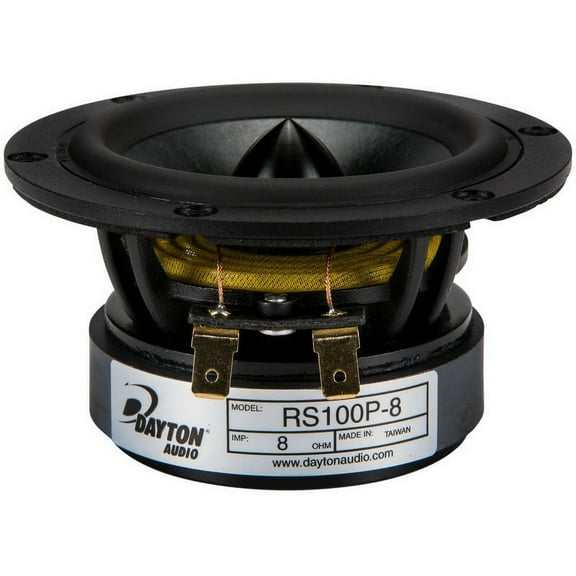 Dayton Audio RS100P-8 4" Reference Paper Midwoofer 8 Ohm
