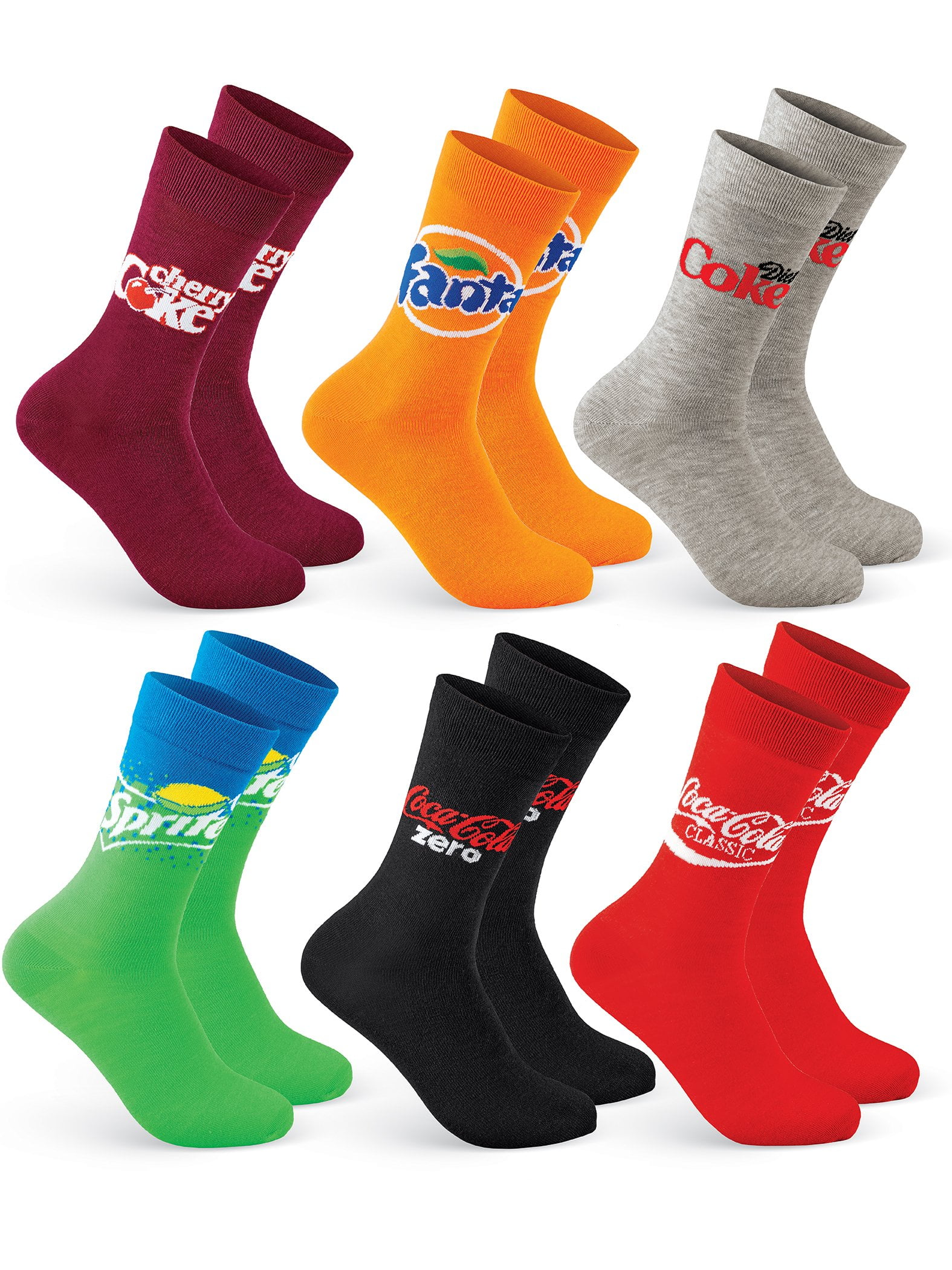 5-Pack Coca-Cola Socks and Vending Machine Style Gift Box