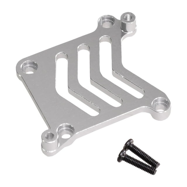 Base servo para coche de control remoto, asiento servo, accesorio para modelo de coche, camión, servo para coche Plata