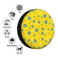 thumbnail image 5 of XMXY Spring Nature Flowers Spare Tire Cover，Universal Waterproof Cover for Jeep RV Tire Wheel Protection 15 inch, 5 of 8