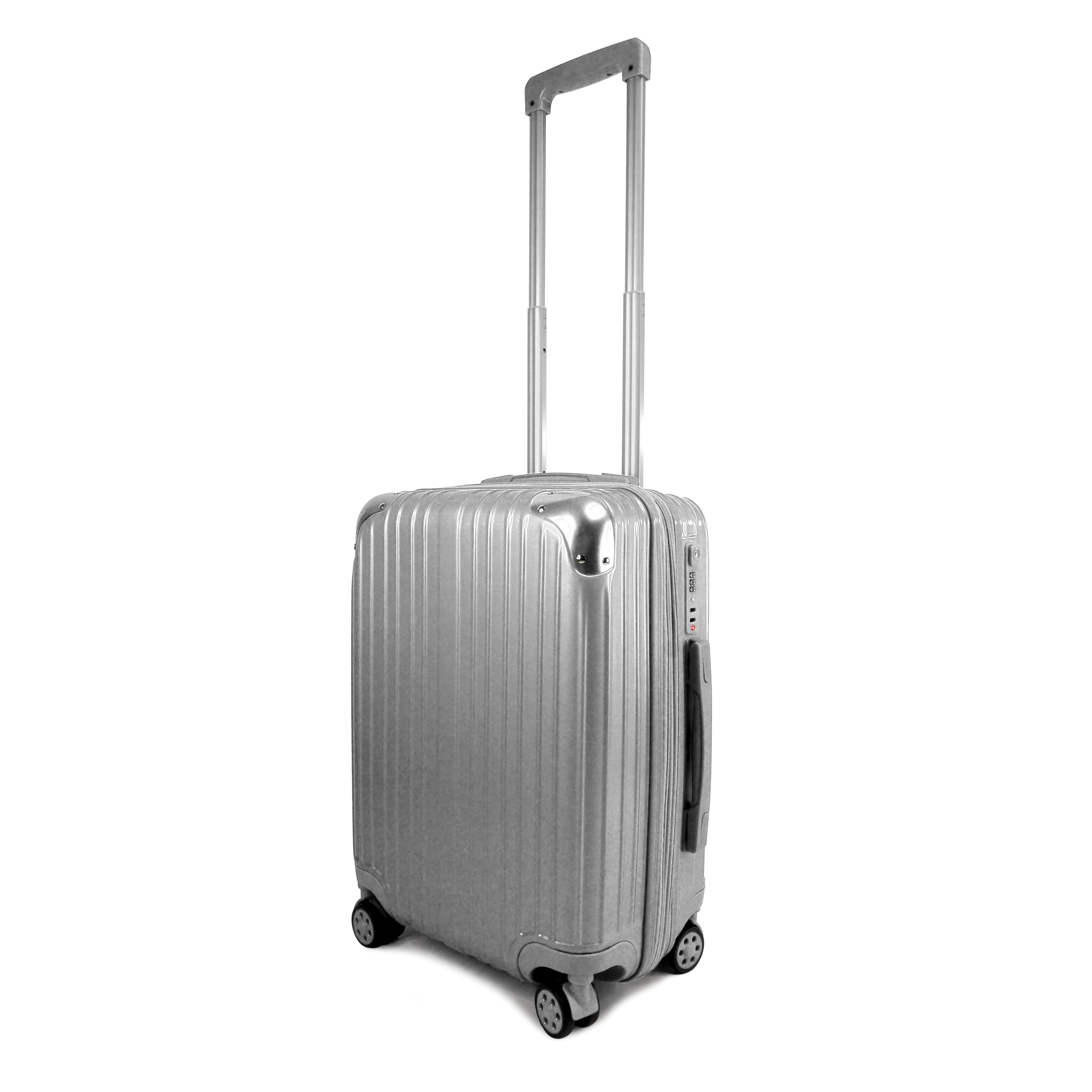 Hardside CarryOn Luggage Spinner Expandable Hand Carry Rolling Travel