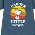 thumbnail image 3 of Peanuts - Daddy Little Camper - Toddler And Youth Girls Fleece Dress, 3 of 6