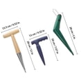 thumbnail image 2 of ifundom Practical Planting Tool Garden Punch 1 Set Manganese Steel for Home Gardens, 2 of 8