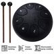 thumbnail image 5 of Tambor Lluvia Instrumento Handpan Lengua Acero 6 Pulgadas 8 Notas Regalo, 5 of 9