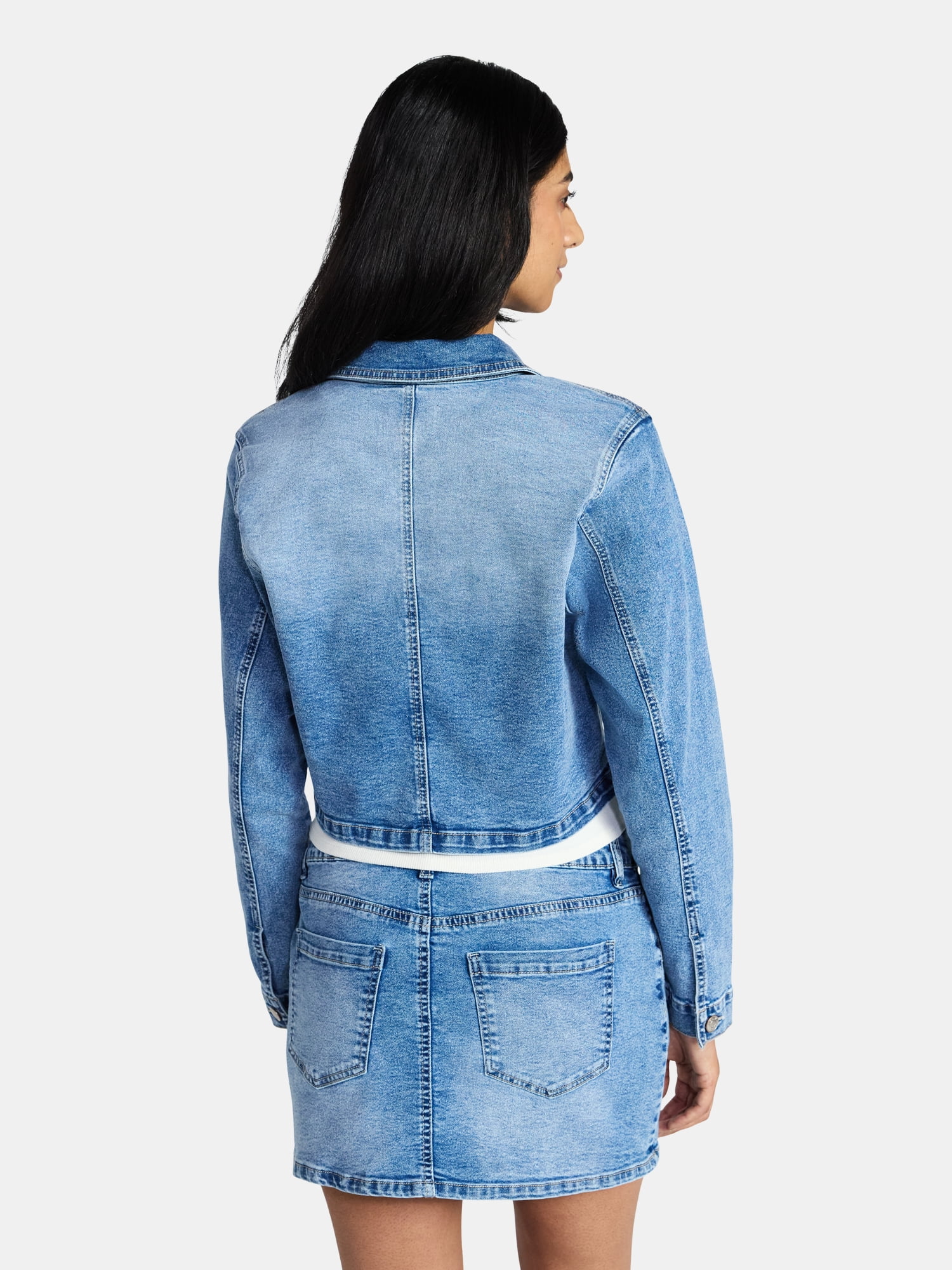 Madden NYC Women's Western Jean Jacket, Sizes XXS-XXL