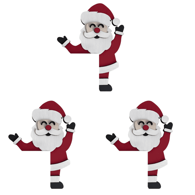 Del Marco La Puerta Navideña para Actividades Navideñas (Papá Noel 2)
