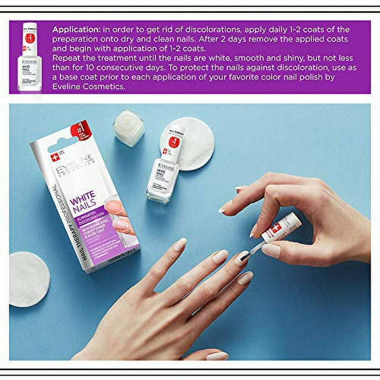 How to Make Your Nails Whiter  Nail whitening, White nails, Nails