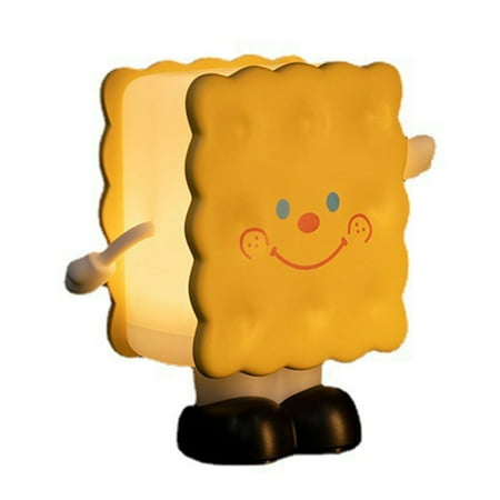 

2024 Night Lamp Desk Light LED Biscuit Design USB Charging Home Decoration for Office Table