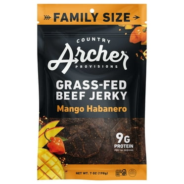 Archer Mango Habanero Beef Jerky 7oz Bag