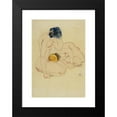 thumbnail image 2 of Egon Schiele 11x14 Black Modern Framed Museum Art Print Titled - Two Friends (1912), 2 of 5