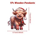 thumbnail image 3 of Adornos navideños familiares y personales para el hogar, adornos navideños colgantes para el árbol de Navidad 2024, Año Nuevo 2025, 3 of 5