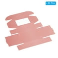 thumbnail image 3 of Uxcell 3.5"x2.5"x1" Paper Soap Box with Window Homemade Soap Boxes Rectangle Presents Packaging Boxes, Pink 30 Pack, 3 of 6