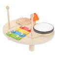thumbnail image 1 of DECORNIJIA 24Pcs Toddler Percussion Instruments Wooden Xylophone Drum Kit Educational, 1 of 8