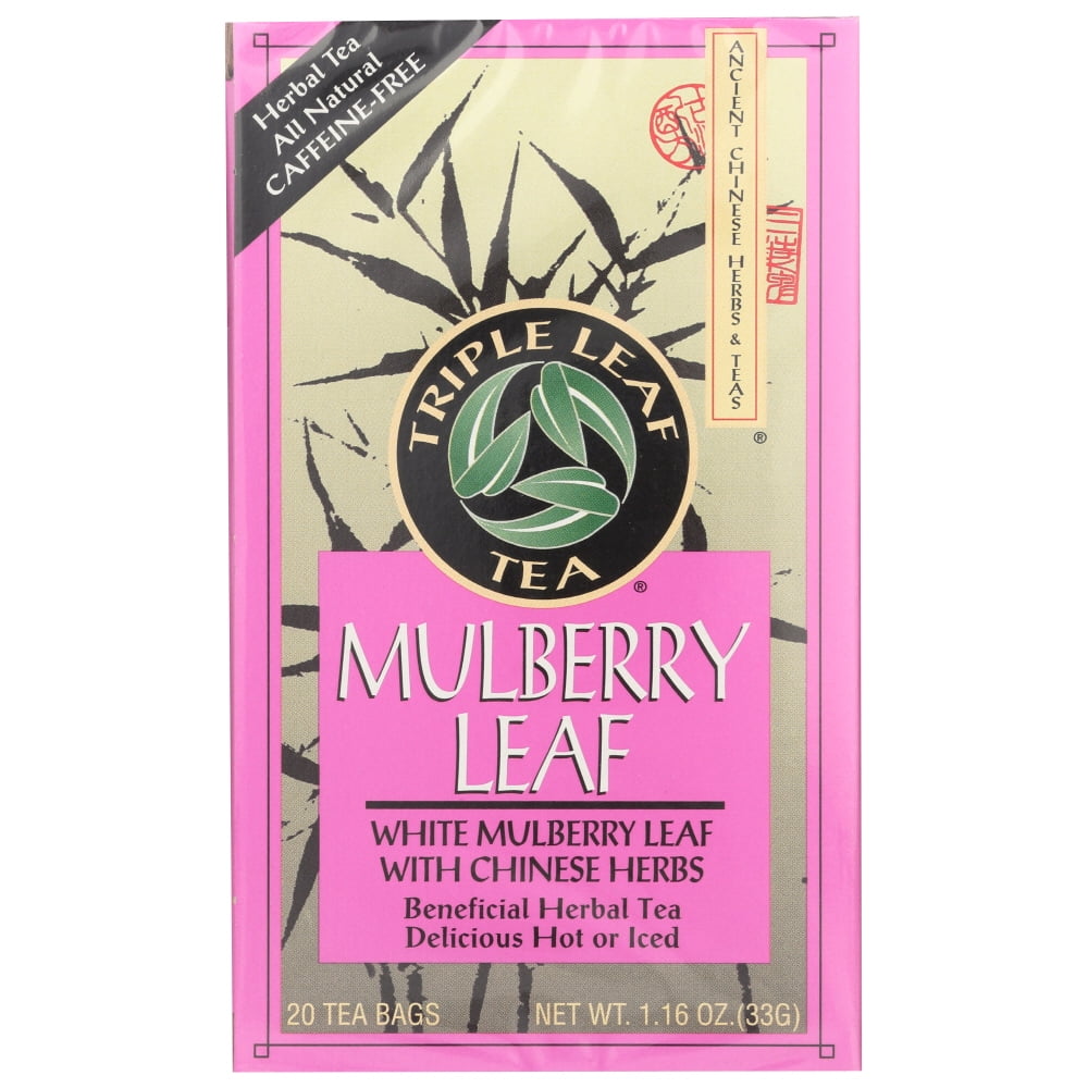 Triple Leaf Tea, Mulberry Leaf, White Mulberry Leaf With Chinese Herbs