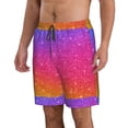 thumbnail image 2 of Fotbe Holiday Shiny Trajes de Baño Estampados para Hombre, Shorts de Verano de Secado Rápido, Ropa de Playa, Bañadores-Small, 2 of 6