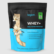 Legion Athletics Whey+ Whey Protein Isolate Powder, Chocolate Hazelnut, 22g Protein, 30 Servings, Naturally Sweetened, No Added Sugar