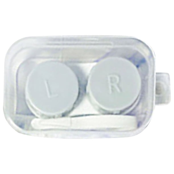 onlyliua para Interior/Exterior Estuche para Gafas, Caja Doble, Caja de Almacenamiento para Gafas Cosméticas