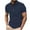 Navy, variant on DAETIROS Mens Polo Shirts with Collar-Short Sleeve Solid Fashion Mens Summer Clothes Dark Gray Size S-3XL