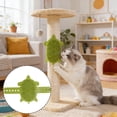 thumbnail image 5 of Outdor Turtle Shaped Cat Comb Wall Mounted Cat Scratching Board & Self Grooming Device, 5 of 5