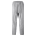thumbnail image 4 of Resicozy Mens Baggy Sweatpants Loose Fit Cotton Casual Comfy Stretch Wide Leg Sweat Pants with Pockets Gray 3XL, 4 of 5