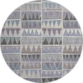 thumbnail image 2 of Addison Rugs Mayfield Premium Machine Washable Transitional Geometric Lavender Round Rug, 8' x 8', 2 of 6