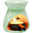 thumbnail image 1 of Warmself-quemador de Aceite Esencial de Cerámica Verde, Portavelas, Difusor de Aroma Decorativo, 1 of 5
