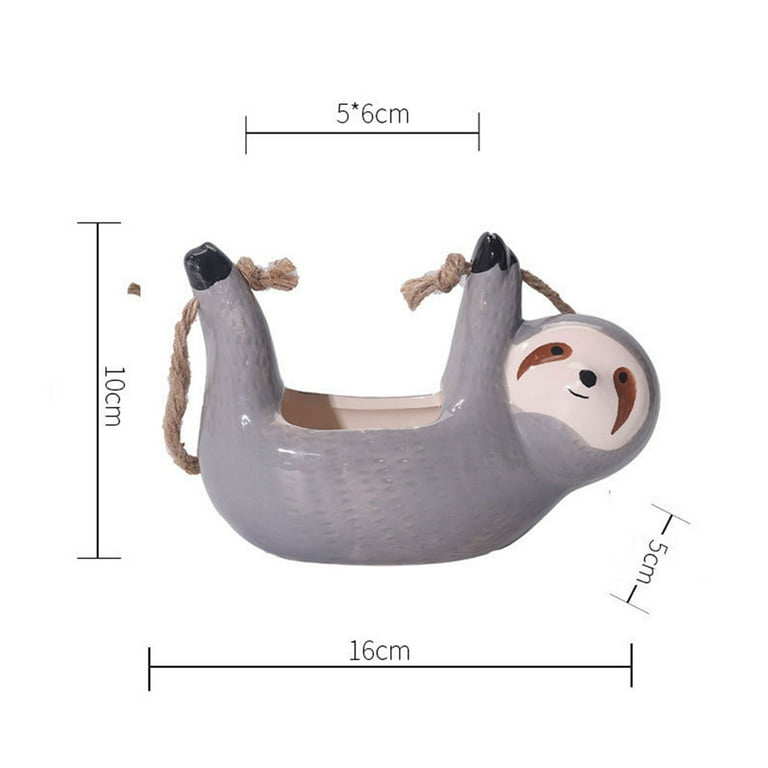 Critter Succulent Grey Sloth Critter Succulent Grey Sloth
