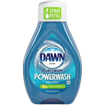 Dawn Ultra Platinum Powerwash Dish Spray Refill Bottle Apple Scent (1-16 Fl Oz)